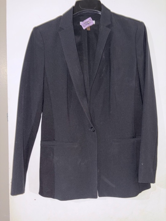 DKNYC Jackets & Blazers - DKNYC Black Women’s Classic Single-Button Blazer